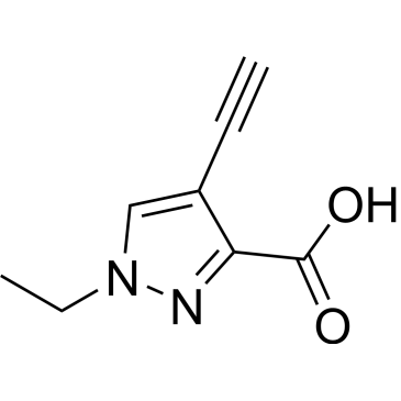1-Ethyl-4-ethynyl-1H-pyrazole-3-carboxylic acid|CS-0557222