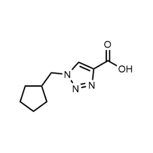 1-(Cyclopentylmethyl)-1H-1,2,3-triazole-4-carboxylic acid|CS-0557255