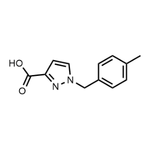 1-(4-Methylbenzyl)-1H-pyrazole-3-carboxylic acid|CS-0557258