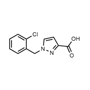 1-(2-Chlorobenzyl)-1H-pyrazole-3-carboxylic acid|CS-0557295