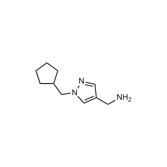 (1-(Cyclopentylmethyl)-1H-pyrazol-4-yl)methanamine|CS-0557337