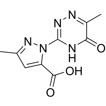 3-Methyl-1-(6-methyl-5-oxo-4,5-dihydro-1,2,4-triazin-3-yl)-1H-pyrazole-5-carboxylic acid|CS-0557434