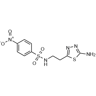 N-(2-(5-amino-1,3,4-thiadiazol-2-yl)ethyl)-4-nitrobenzenesulfonamide|CS-0557485