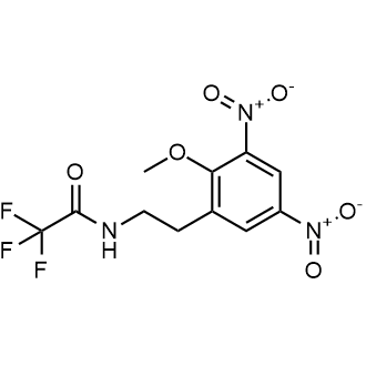 2,2,2-Trifluoro-N-(2-methoxy-3,5-dinitrophenethyl)acetamide|CS-0557558