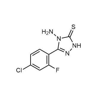 4-Amino-5-(4-chloro-2-fluorophenyl)-2,4-dihydro-3H-1,2,4-triazole-3-thione|CS-0557586