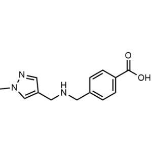 4-((((1-Methyl-1H-pyrazol-4-yl)methyl)amino)methyl)benzoic acid|CS-0557767