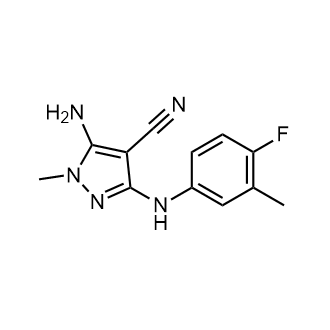 5-Amino-3-((4-fluoro-3-methylphenyl)amino)-1-methyl-1H-pyrazole-4-carbonitrile|CS-0557819