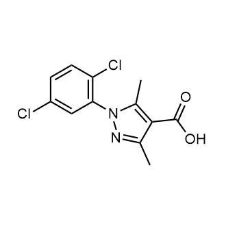 1-(2,5-Dichlorophenyl)-3,5-dimethyl-1H-pyrazole-4-carboxylic acid|CS-0557828