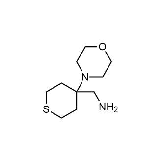 (4-Morpholinotetrahydro-2H-thiopyran-4-yl)methanamine|CS-0557954