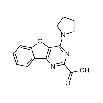 4-(Pyrrolidin-1-yl)benzofuro[3,2-d]pyrimidine-2-carboxylic acid|CS-0557955