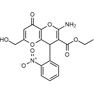 Ethyl 2-amino-6-(hydroxymethyl)-4-(2-nitrophenyl)-8-oxo-4,8-dihydropyrano[3,2-b]pyran-3-carboxylate|CS-0557979