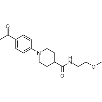 1-(4-Acetylphenyl)-N-(2-methoxyethyl)piperidine-4-carboxamide|CS-0558048