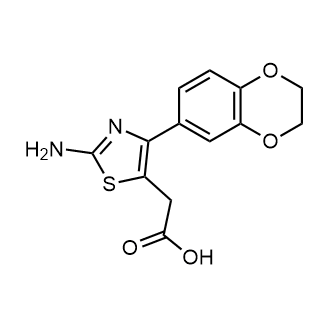 2-(2-Amino-4-(2,3-dihydrobenzo[b][1,4]dioxin-6-yl)thiazol-5-yl)acetic acid|CS-0558103
