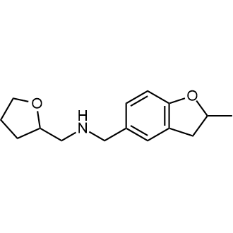 1-(2-Methyl-2,3-dihydrobenzofuran-5-yl)-N-((tetrahydrofuran-2-yl)methyl)methanamine|CS-0558197
