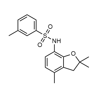 3-Methyl-N-(2,2,4-trimethyl-2,3-dihydrobenzofuran-7-yl)benzenesulfonamide|CS-0558265