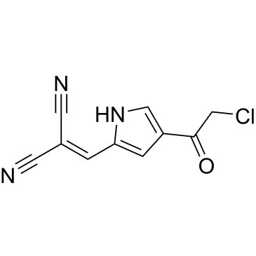 2-((4-(2-Chloroacetyl)-1H-pyrrol-2-yl)methylene)malononitrile|CS-0558281
