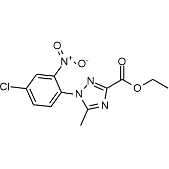 Ethyl 1-(4-chloro-2-nitrophenyl)-5-methyl-1H-1,2,4-triazole-3-carboxylate|CS-0558336