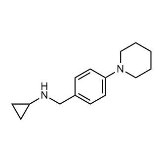 N-(4-(piperidin-1-yl)benzyl)cyclopropanamine|CS-0558383