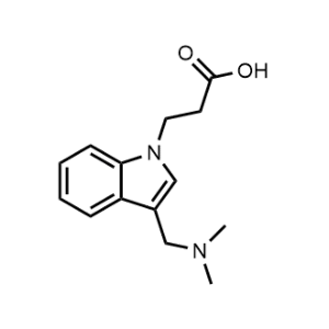 3-(3-((Dimethylamino)methyl)-1H-indol-1-yl)propanoic acid|CS-0558388