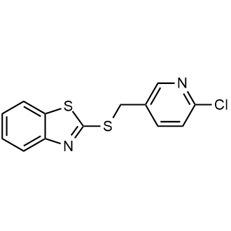 2-(((6-Chloropyridin-3-yl)methyl)thio)benzo[d]thiazole|CS-0558420
