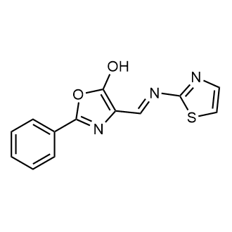 (E)-2-phenyl-4-((thiazol-2-ylimino)methyl)oxazol-5-ol|CS-0558461