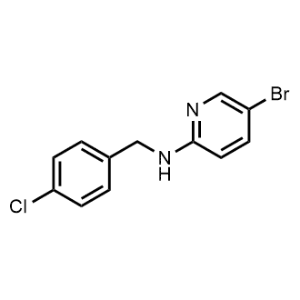 5-Bromo-N-(4-chlorobenzyl)pyridin-2-amine|CS-0558545