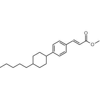 Methyl (E)-3-(4-(4-pentylcyclohexyl)phenyl)acrylate|CS-0558550
