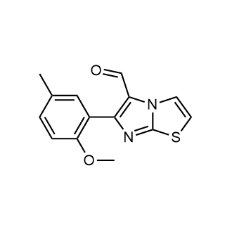 6-(2-Methoxy-5-methylphenyl)imidazo[2,1-b]thiazole-5-carbaldehyde|CS-0558714