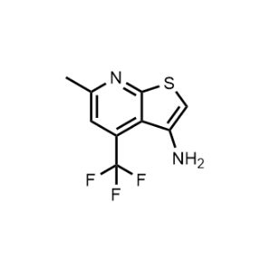 6-Methyl-4-(trifluoromethyl)thieno[2,3-b]pyridin-3-amine|CS-0558824