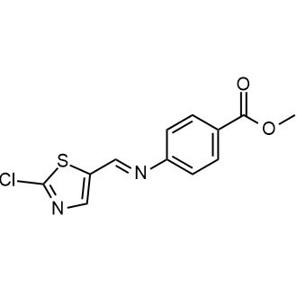 Methyl (E)-4-(((2-chlorothiazol-5-yl)methylene)amino)benzoate|CS-0558902