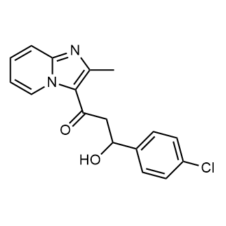 3-(4-Chlorophenyl)-3-hydroxy-1-(2-methylimidazo[1,2-a]pyridin-3-yl)propan-1-one|CS-0558927