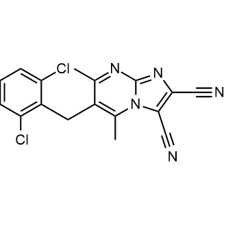 6-(2,6-Dichlorobenzyl)-5,7-dimethylimidazo[1,2-a]pyrimidine-2,3-dicarbonitrile|CS-0559067