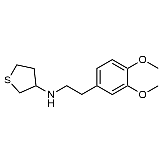 N-(3,4-dimethoxyphenethyl)tetrahydrothiophen-3-amine|CS-0559124