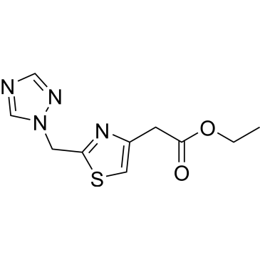 Ethyl 2-(2-((1H-1,2,4-triazol-1-yl)methyl)thiazol-4-yl)acetate|CS-0559151