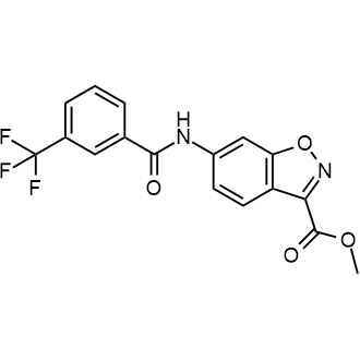 Methyl 6-(3-(trifluoromethyl)benzamido)benzo[d]isoxazole-3-carboxylate|CS-0559176