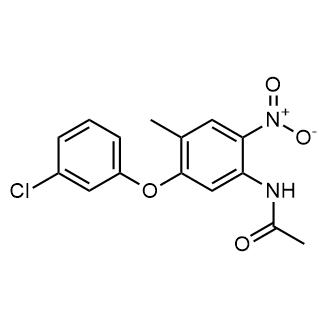 N-(5-(3-chlorophenoxy)-4-methyl-2-nitrophenyl)acetamide|CS-0559210