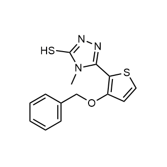5-(3-(Benzyloxy)thiophen-2-yl)-4-methyl-4H-1,2,4-triazole-3-thiol|CS-0559301