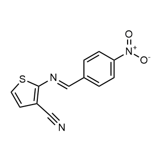 (E)-2-((4-nitrobenzylidene)amino)thiophene-3-carbonitrile|CS-0559303