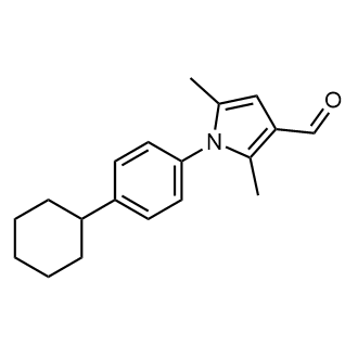 1-(4-Cyclohexylphenyl)-2,5-dimethyl-1H-pyrrole-3-carbaldehyde|CS-0559327