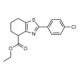 Ethyl 2-(4-chlorophenyl)-4,5,6,7-tetrahydrobenzo[d]thiazole-4-carboxylate|CS-0559612