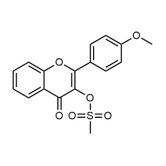 2-(4-Methoxyphenyl)-4-oxo-4H-chromen-3-yl methanesulfonate|CS-0559703