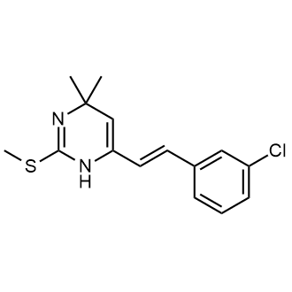 (E)-6-(3-chlorostyryl)-4,4-dimethyl-2-(methylthio)-1,4-dihydropyrimidine|CS-0559735
