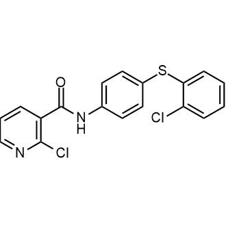 2-Chloro-N-(4-((2-chlorophenyl)thio)phenyl)nicotinamide|CS-0560066
