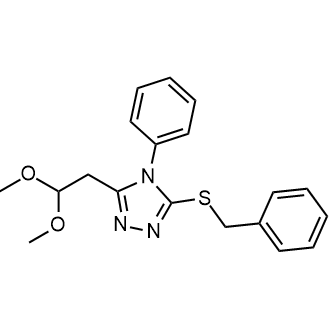 3-(Benzylthio)-5-(2,2-dimethoxyethyl)-4-phenyl-4H-1,2,4-triazole|CS-0560102
