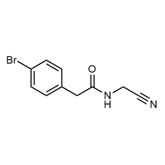 2-(4-Bromophenyl)-N-(cyanomethyl)acetamide|CS-0560171