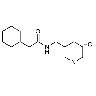 2-Cyclohexyl-N-(piperidin-3-ylmethyl)acetamide hydrochloride|CS-0560269