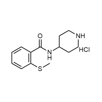 2-(Methylthio)-N-(piperidin-4-yl)benzamide hydrochloride|CS-0560273