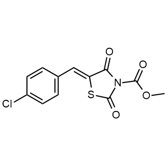 Methyl (Z)-5-(4-chlorobenzylidene)-2,4-dioxothiazolidine-3-carboxylate|CS-0560360