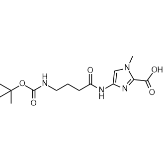 4-(4-((Tert-butoxycarbonyl)amino)butanamido)-1-methyl-1H-imidazole-2-carboxylic acid|CS-0560364