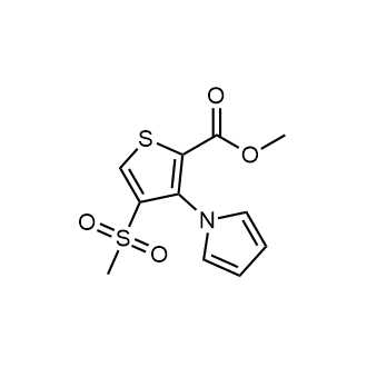 Methyl 4-(methylsulfonyl)-3-(1H-pyrrol-1-yl)thiophene-2-carboxylate|CS-0560384